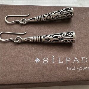 Silpada Filigree Cone Dangle 1990’s
